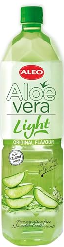 ALEO 1.5L Premium Light Aloe Vera Drink - Natural, No Preservatives, No Artificial Colors Superior Taste Award 2025 von SORINA