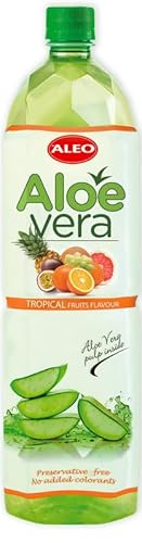 ALEO 1.5L Premium Tropical Fruits Aloe Vera Drink - Natural, No Preservatives, No Artificial Colors Superior Taste Award 2025 ALEO 1.5L Premium Tropical Fruits Aloe Vera Drink - Natural, No Preservatives, No Artificial Colors Superior Taste Award 2025 von SORINA