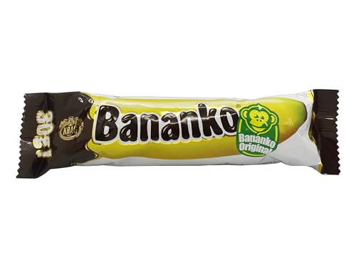 Bananko Čokoladni Krem Banane 30g – 18 Einheiten Exquisiter Schokoladencreme-Bananengenuss – Gönnen Sie sich pure Dekadenz! von SORINA