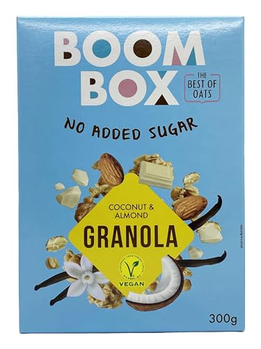 Boom Box Muesli (Coconut,Almond,Mix Fruits (300g)) von SORINA