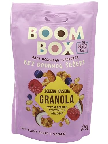 Boom Box Muesli (Coconut,Almond,Mix Fruits (60g)) von SORINA