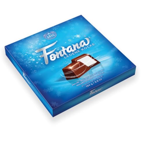 Fontana Happy Birthday Chocolates Geschenkbox mit kühler Minzfüllung | Dunkle Schokoladenfreude in verschiedenen Packungsgrößen (194g, 49g, 146g, 730g) (730 G, 3 PCS) von SORINA