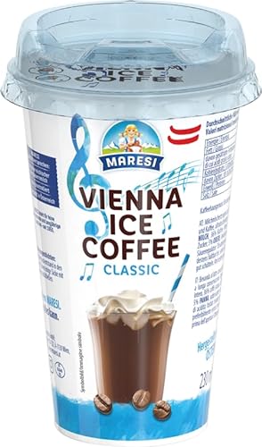 Gönnen Sie sich reichhaltige Aromen mit MAR VIC Premium Ice Coffee 230 ml/10 (10 Pack - 230ml, Classic) von SORINA