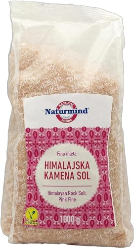 Himalaya-Salz aus Punjab in Pakistan, 1 kg, rein und natürlich, gesunde Entscheidungen, vielseitig einsetzbar, ideal zum Kochen, Würzen und mehr von SORINA