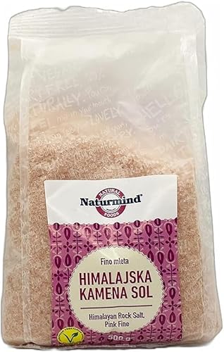 Reines Himalaya-Salz - 500g | Premium Qualität | Vielseitig | Ethischer, Wiederverschließbarer Beutel | Perfekt zum Kochen und Würzen (500g, 1 Packung) (500g, 3 Packung) (500g, 1 paquet) von SORINA