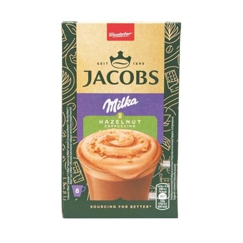 Jacobs 3-in-1 Instant-Kaffee-Portionsbeutel, 100 Stück von SORINA