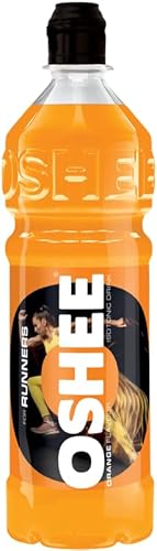 OSHEE ORANGE isotonic Drink 750ml (Pack of 6) - Addition of vitamins and L-carnitine – Sugar Free – Hydration – Vitamin Drinks von SORINA