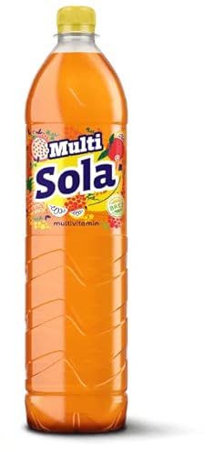SOLA 6 Stück Multivitamin nicht kohlensäurefrei alkoholisch Getränk mit gemischtem Fruchtsaft von SORINA