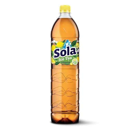 SOLA the real taste - Hergestellt mit echten Zutaten und mit gepresstem Geschmack (Zitrone, 1.5 L) von SORINA