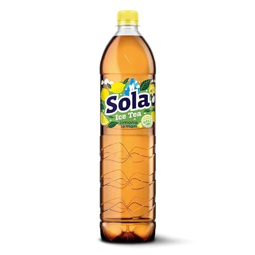 SOLA the real taste - Hergestellt mit echten Zutaten und mit gepresstem Geschmack (Zitrone, 1.5 L) von SOLA