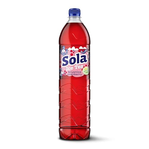 SOLA the real taste - Hergestellt mit echten Zutaten und mit gepresstem Geschmack (Preiselbeere, 1.5 L) von SORINA