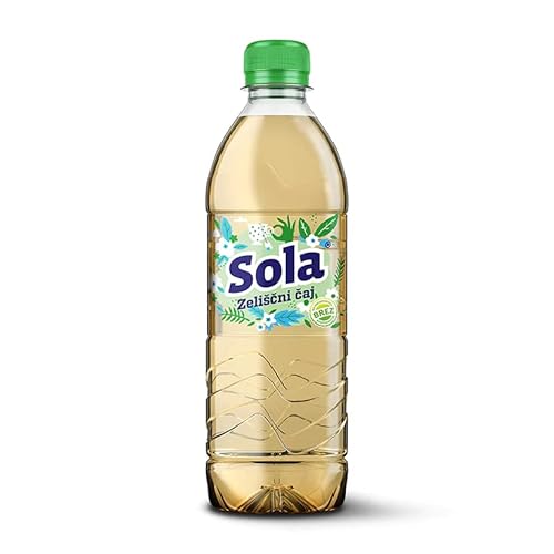 SOLA the real taste - Hergestellt mit echten Zutaten und mit gepresstem Geschmack (Pfirsich, 0.5 L) (Kräutertee, 0.5 L) von SOLA