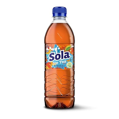 SOLA the real taste - Hergestellt mit echten Zutaten und mit gepresstem Geschmack (Pfirsich, 0.5 L) (Pfirsich, 0.5 L) von SOLA