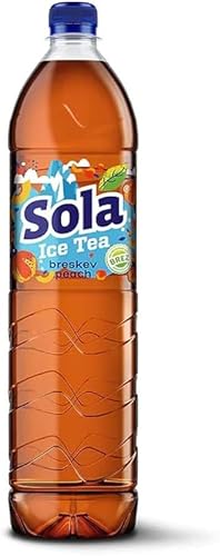 SOLA the real taste - Hergestellt mit echten Zutaten und mit gepresstem Geschmack (Pfirsich, 1.5 L) von SORINA