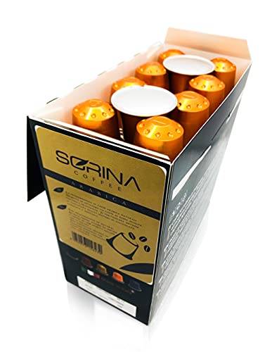 SORINA Nespresso Aluminium Kaffeekapseln (Arabica, 50 Kapseln) von SORINA