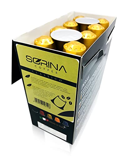 SORINA Nespresso Aluminium Kaffeekapseln (Classico, 50 Kapseln) von SORINA