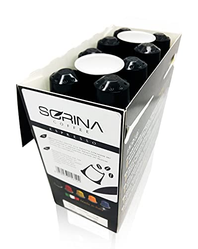SORINA Nespresso Aluminium Kaffeekapseln (Espresso, 50 Kapseln) von SORINA