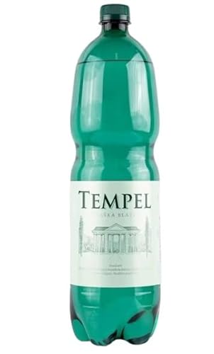 SORINA Tempel Natürliches Mineralwasser – Sprudelwasserflasche – Kiste mit 12 x 500 ml Wasserflaschen (Pack of 6) von SORINA