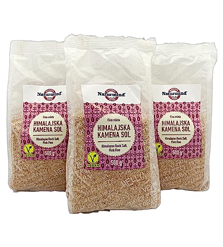Sal del Himalaya de alta calidad - 500g | Paquete de 3 sal del Himalaya pura y natural | Elecciones saludables, usos versátiles | Ideal para cocinar, sazonar y más. Sal del Himalaya de alta calidad - 500g | Paquete de 3 sal del Himalaya pura y natural | Elecciones saludables, usos versátiles | Ideal para cocinar, sazonar y más. von SORINA