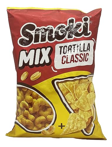 Smoki Puffed SnacksS (Tortilja Classic 90 G) - 12 Stück in einer Packung von SORINA