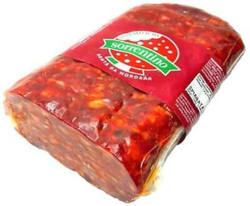 SORRENTINISCHE SALAMI SPIANATA ROMANA WÜRZIG VAKUUMVERPACKT EIN HALBES 1,5 KG von SORRENTINO