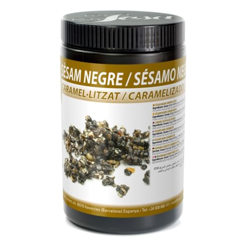 Sesam, schwarz, ganz, karamellisiert, 700g von SOSA ingredients