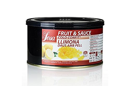 Cold Confit - Zitronen Würfel, 5mm, 1,5 kg von SOSA ingredients