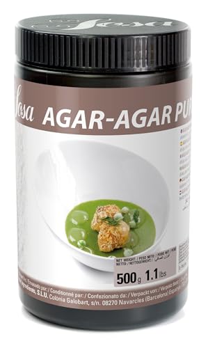 SOSA Agar Agar Puder, Geliermittel pflanzlichen Ursprungs, Dose mit 500 g SOSA Agar Agar Puder, Geliermittel pflanzlichen Ursprungs, Dose mit 500 g von SOSA