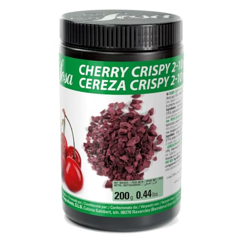 SOSA Crispy Kirsche, 2-10 mm, gefriergetrocknetes Granulat, 200 g, lebensmittelecht SOSA Crispy Kirsche, 2-10 mm, gefriergetrocknetes Granulat, 200 g, lebensmittelecht von SOSA