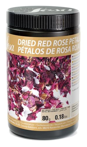 SOSA Getrocknete Blütenblätter aus roter Rose - kulinarisches Ornament - Dose 80 g SOSA Getrocknete Blütenblätter aus roter Rose - kulinarisches Ornament - Dose 80 g von SOSA