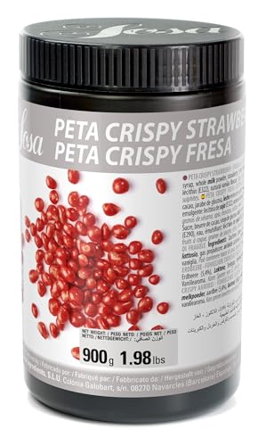 SOSA Peta Crispy Erdbeergeschmack, sprudelnde Textur, 900 g, lebensmittelecht SOSA Peta Crispy Erdbeergeschmack, sprudelnde Textur, 900 g, lebensmittelecht von SOSA