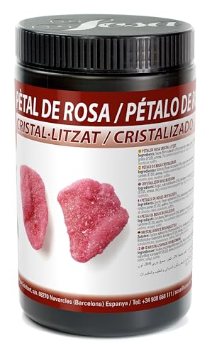 SOSA Rosenblüten, kristallisiert, 1 mm, kulinarisches Ornament, Dose mit 500 g SOSA Rosenblüten, kristallisiert, 1 mm, kulinarisches Ornament, Dose mit 500 g von SOSA