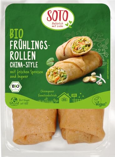Bio Frühlingsrollen China-Style 18 x 220 gr Bio Frühlingsrollen China-Style 18 x 220 gr von SOTO