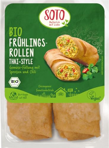 Bio Frühlingsrollen Thai-Style 18 x 220 gr Bio Frühlingsrollen Thai-Style 18 x 220 gr von SOTO