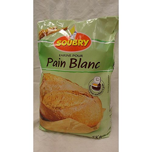 Soubry Farine Pour Pain Blanc 5000g Packung (Weißbrotmehl) von SOUBRY