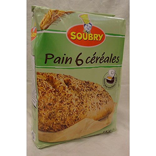 Soubry Pain 6 Céréales 5000g Packung (Vollkornbrot Mehl) von SOUBRY