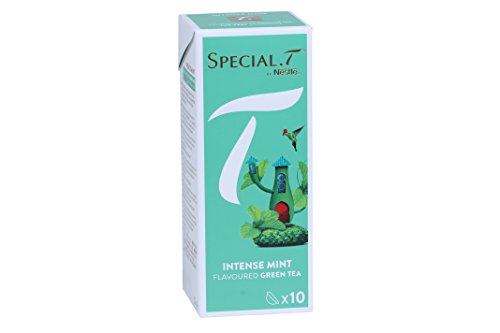 Original Special T - Intense Mint- Grün Tee - 10 Kapseln (1 Packung) für Nestlé Tee Maschinen - hier bestellen von Special.T