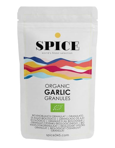 SPICE Bio Knoblauch Pulver granuliert, 250g Knoblauchgranulat aus Ägypten, intensiver Geschmack & einfache Aufbewahrung, aromatisches Knoblauchpulver für zahlreiche Rezepte SPICE Bio Knoblauch Pulver granuliert, 250g Knoblauchgranulat aus Ägypten, intensiver Geschmack & einfache Aufbewahrung, aromatisches Knoblauchpulver für zahlreiche Rezepte von SPICE 345 world's finest selection