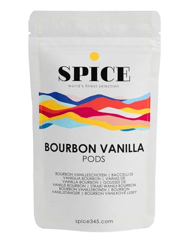 SPICE Bourbon Vanilleschoten 10 Stück, Kaliber: 12-13 cm. Vanilleschote aus Madagaskar, aromatische Vanille Schoten aus frischer Ernte SPICE Bourbon Vanilleschoten 10 Stück, Kaliber: 12-13 cm. Vanilleschote aus Madagaskar, aromatische Vanille Schoten aus frischer Ernte von SPICE 345 world's finest selection