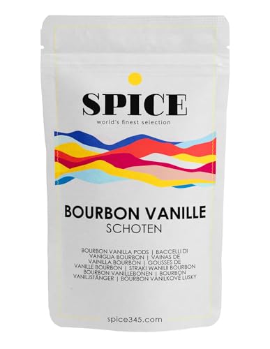 SPICE Bourbon Vanilleschoten 20 Stück, Kaliber: 12-13cm. Vanilleschote aus Madagaskar, frische aromatische Vanille Schoten aus aktueller Ernte SPICE Bourbon Vanilleschoten 20 Stück, Kaliber: 12-13cm. Vanilleschote aus Madagaskar, frische aromatische Vanille Schoten aus aktueller Ernte von SPICE 345 world's finest selection