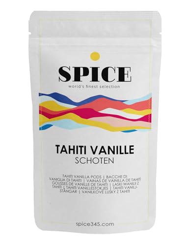 SPICE Echte Tahiti Vanilleschoten, 2 Stück á 13-15cm, Vanille Schoten aus Französisch-Polynesien, die exklusivste Vanilleschote für Feinschmecker SPICE Echte Tahiti Vanilleschoten, 2 Stück á 13-15cm, Vanille Schoten aus Französisch-Polynesien, die exklusivste Vanilleschote für Feinschmecker von SPICE 345 world's finest selection