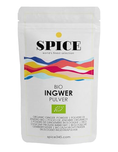 Spice Bio Ingwer Pulver 200g, hochwertiges Ingwerpulver aus biologischem Anbau von der Ingwerwurzel. Ingwertee Spice Bio Ingwer Pulver 200g, hochwertiges Ingwerpulver aus biologischem Anbau von der Ingwerwurzel. Ingwertee von SPICE 345 world's finest selection