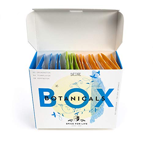 Gin Gewürze Botanicals Set | 15 Gin Gewürze | Tasmanischer Bergpfeffer, Hatsoi, Zimtblüten, und vieles mehr Gin Gewürze Botanicals Set | 15 Gin Gewürze | Tasmanischer Bergpfeffer, Hatsoi, Zimtblüten, und vieles mehr von SPICE FOR LIFE SINCE 2008 DIE GEWÜRZJÄGER - FÜR DICH UNTERWEGS