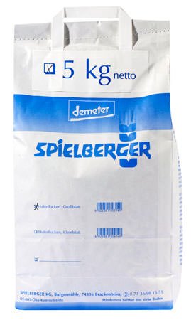 Haferflocken Großblatt - Vorrat 5kg Haferflocken Großblatt - Vorrat 5kg von Spielberger Mühle