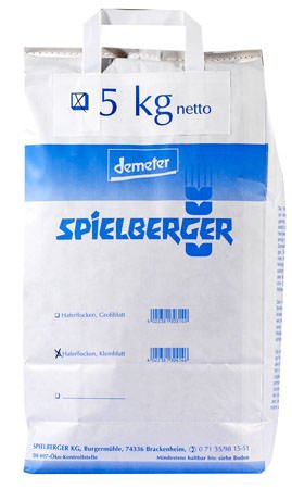 Haferflocken fein - Vorrat 5kg von Spielberger Mühle