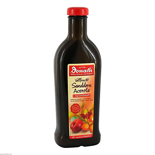 DONATH Vollfrucht Sanddorn Acerola+Agavendicksaft 500 ml von Hübner Naturarzneimittel GmbH