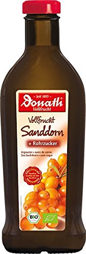 Donath BIO Vollfrucht Sanddorn + Rohrzucker | Inhaltsstoffe aus ökologischem Anbau, in Bio Qualität | Kombination aus Vitaminen und mehrfach gesättigten Fettsäuren | 500 ml Donath BIO Vollfrucht Sanddorn + Rohrzucker | Inhaltsstoffe aus ökologischem Anbau, in Bio Qualität | Kombination aus Vitaminen und mehrfach gesättigten Fettsäuren | 500 ml von SPORTFIT/DONATH KELT