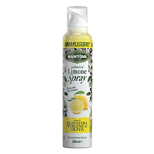 SPRAYLEGGERO Natives Olivenöl Extra Aromatisiert mit Zitrone 250 ml - durch die Praktische Sprühflasche Können Sie bis zu 90 % des Öls Einsparen SPRAYLEGGERO Natives Olivenöl Extra Aromatisiert mit Zitrone 250 ml - durch die Praktische Sprühflasche Können Sie bis zu 90 % des Öls Einsparen von SPRAYLEGGERO