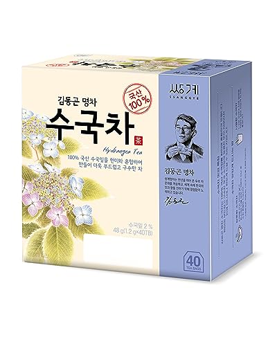 Korean Hydrangea Sweet Dew Tea 1.2g X 40 Tea Bags von SSANGGYE