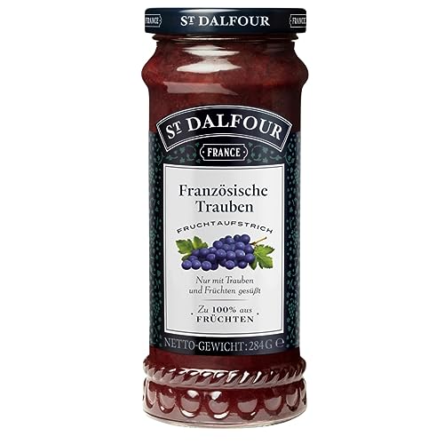 St. Dalfour Fruchtaufstrich Französische Trauben Brotaufstrich 284g St. Dalfour Fruchtaufstrich Französische Trauben Brotaufstrich 284g von St. Dalfour